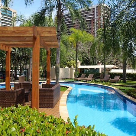 Barra Da Tijuca - 508 - De Frente Para Maravilhosa Piscina - Estacionamento Gratuito - Academia Comphania Atletica - Balsa Para Praia Gratis - Microondas - Geladeira Grande - Recepcao 24Horas - Wi-Fi - Com Pia Рио-де-Жанейро Экстерьер фото